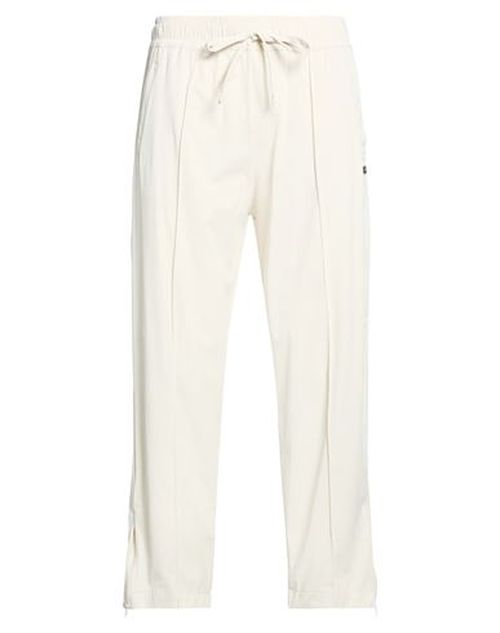 Man Pants Beige Size L Nylon, Elastane
