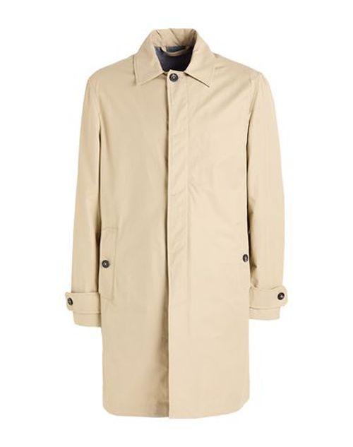 By Slowear Man Overcoat & Trench Coat Beige Size 38 Cotton, Polyamide