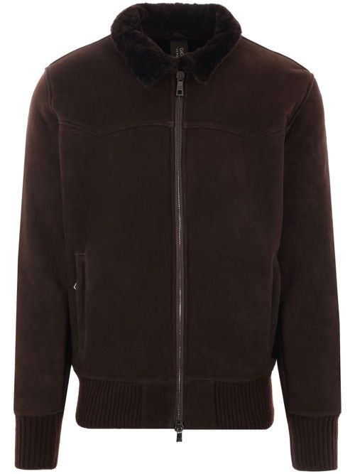 Shearling jacket - Brown