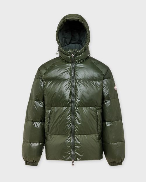 Pyrenex Jacket Unisex Sten Hooded Down Khaki