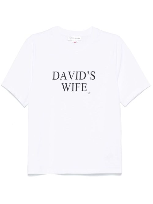 David's Wife T-shirt - White
