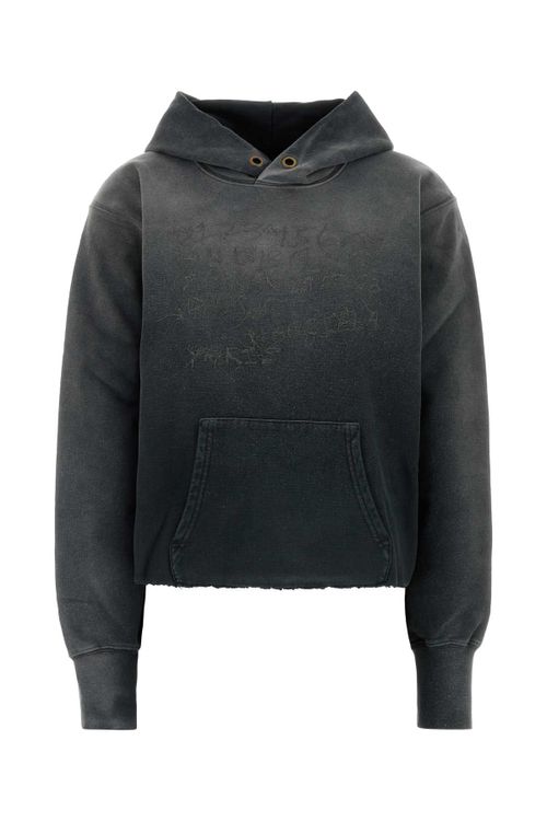 Cotton Hoodie Sweatshirt — Gray