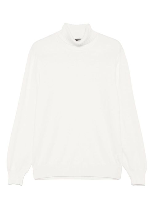Tagliatore virgin wool jumper - White