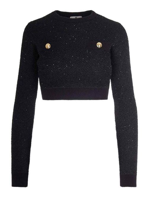 Black Tricot Sweater