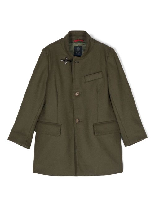 Felted coat - Green