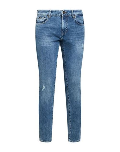 Man Jeans Blue Size 31 Cotton, Elastane
