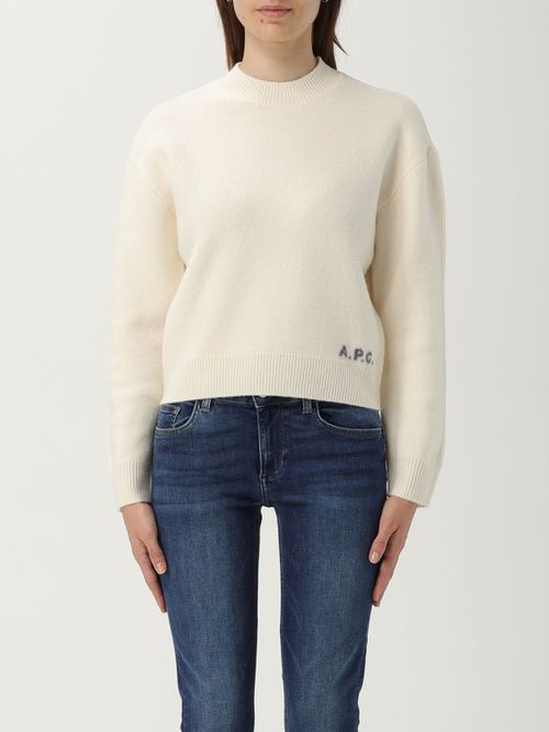 Sweater A. P.C. Woman color Ecru