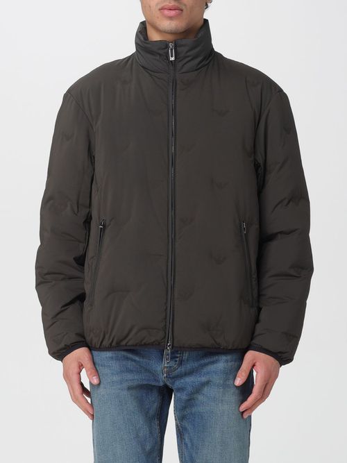 Jacket Men color Green