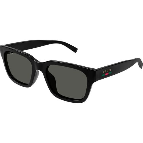 Gucci Man Gucci GG1857SK 001 Sunglasses Injected Black Grey Squared