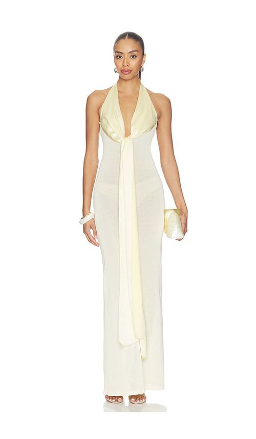 Aya Muse Nayra Dress in Yellow. - XS also in S