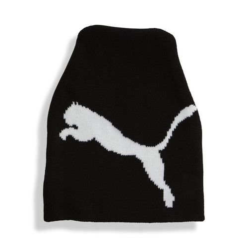 PUMA Long Knit Beanie Hat in Black