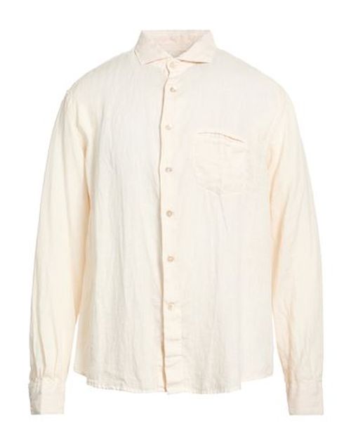 Platinum Man Shirt Cream Size 3XL Linen