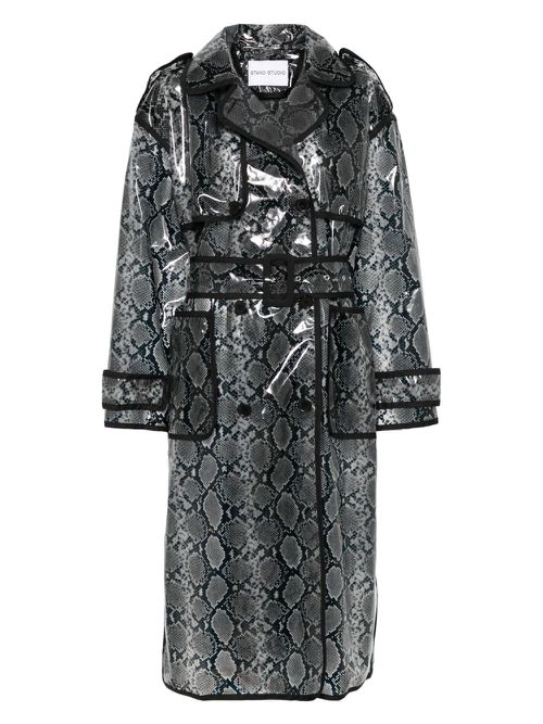 STAND STUDIO Promise raincoat - Black