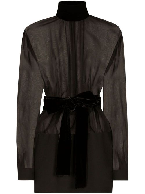 Crepe dress - Black