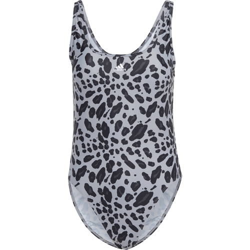 Adidas Essentials Animal Print U-Back Swimsuit