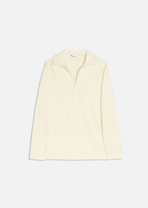 Aalix Jersey Polo-Sweater White Sweatshirts & Poloshirts - Unisex