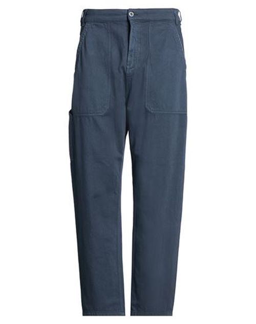 Man Pants Navy Size 30 Cotton, Recycled cotton
