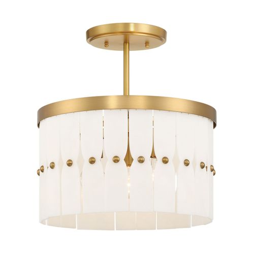 Legacy Brass Convertible Semi-Flush from the Coronelle Collection