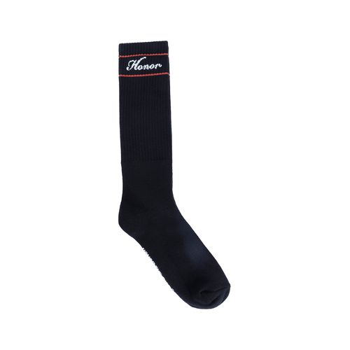 HONOR THE GIFT MAN BLACK SOCKS