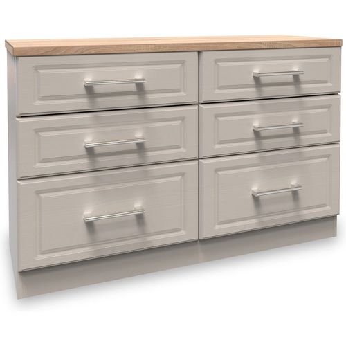 Talland 6 Drawer Wide Chest of Drawers | Roseland Furniture