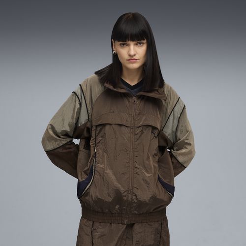 PUMA CLRT Ripstop Jacket in Brown