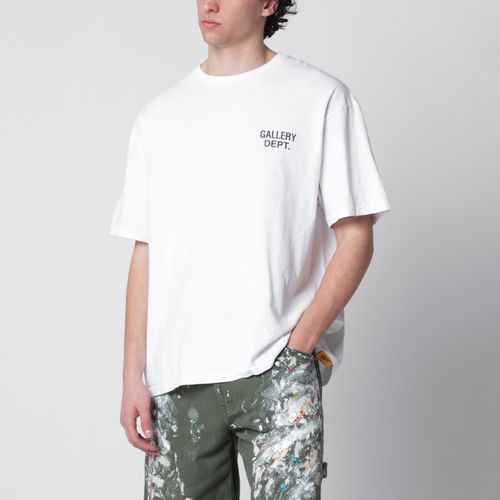 Gallery Dept. White Tshirt With Logo Print
