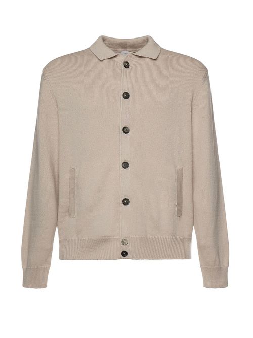 Cotton And Silk Cardigan