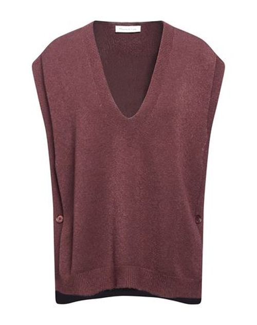 Woman Sweater Plum Size L Viscose, Polyester, Polyamide