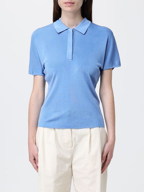 Polo Shirt Woman color Gnawed Blue