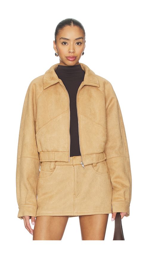 Nakedvice JACKE THE HAYES in Tan. Größe M. Also in L