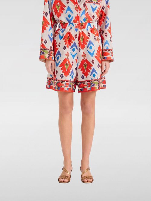 MOMONÌ Shorts Woman color Red