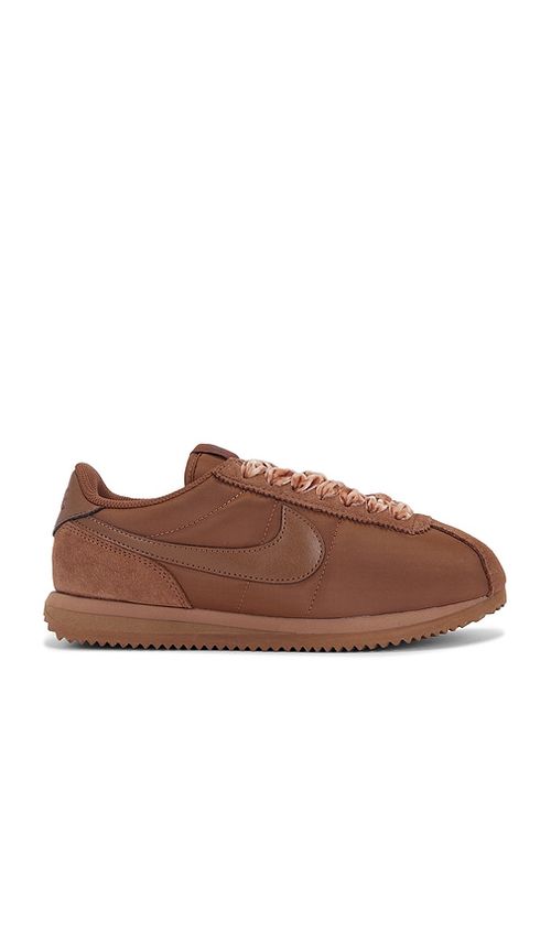Nike Cortez Velvet Lace Sneaker in Brown. - 8 also .5, 6.5