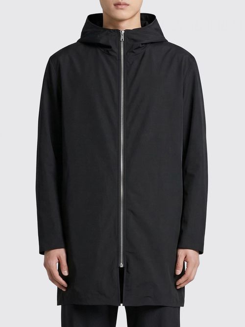 Coat Men color Black