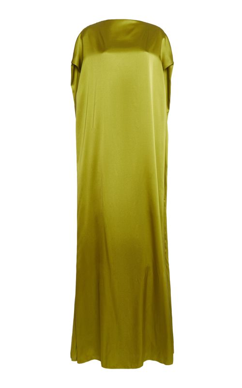 Diria Satin-Silk Gown