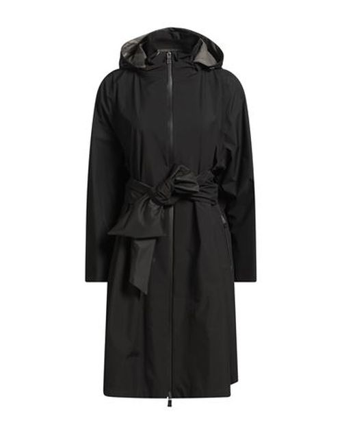 Laminar Woman Overcoat & Trench Coat Black Size 6 Polyester, Polyamide