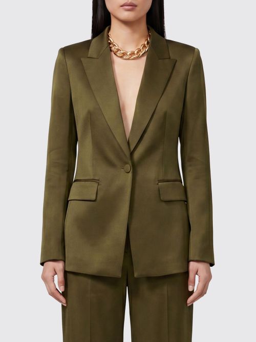 Blazer Woman color Green