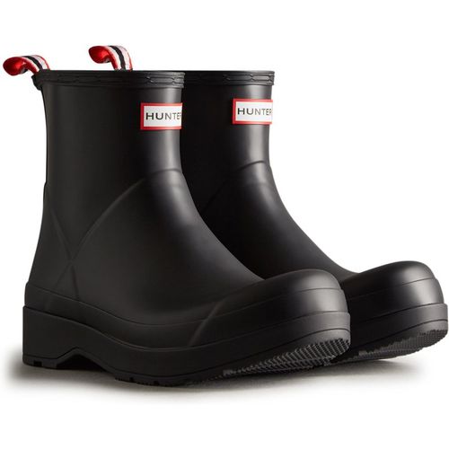 Hunter Mens Original Play Short Wellington Boots - Black material_other - Size UK 7