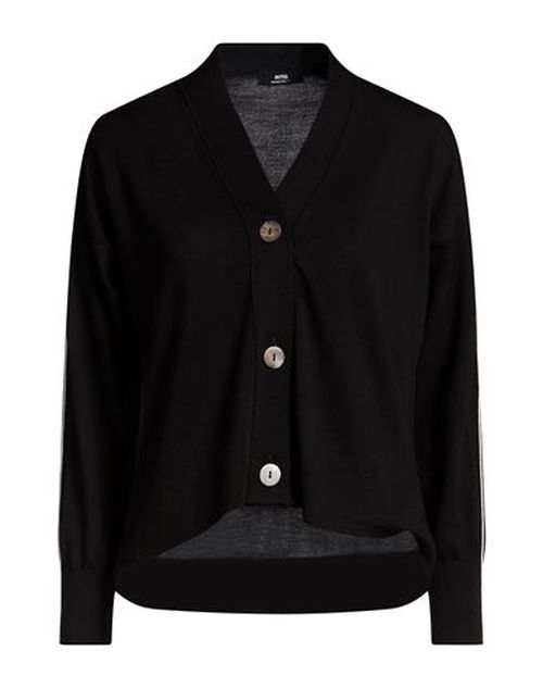 The Fine Essentials Woman Cardigan Black Size 10 Merino Wool