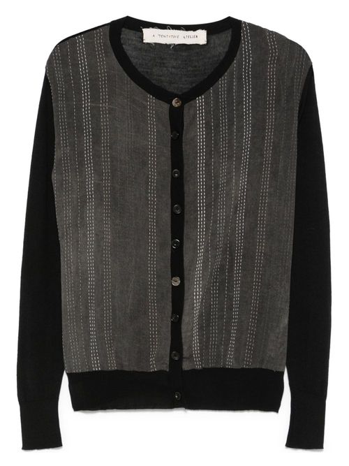 Button-up cardigan - Grey