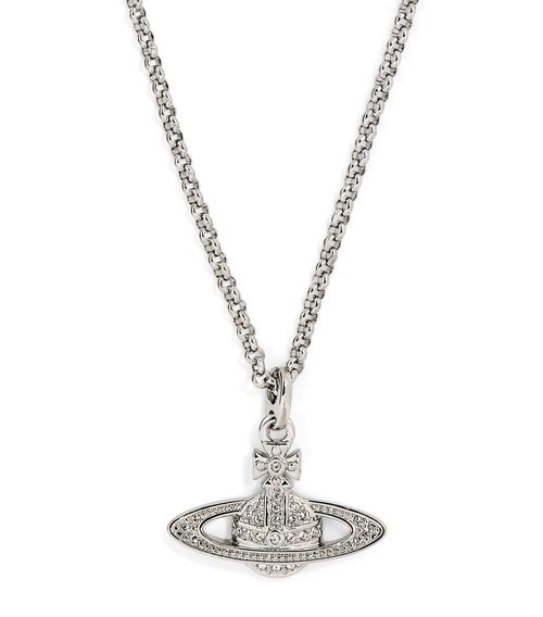 Mini Bas Relief Orb Necklace