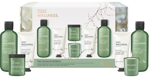 Baylis & Harding Wellness Energise Ginger, Lime & Basil Leaf — Care Set