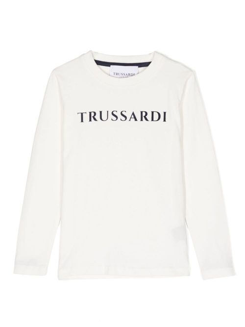 Logo-print cotton T-Shirt - White