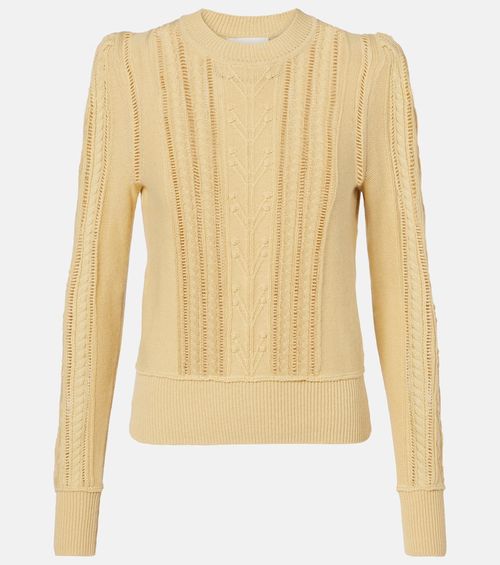 Kalyn cotton and wool sweater