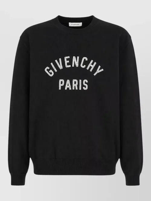 Givenchy - long sleeve top ribbed cuffs he