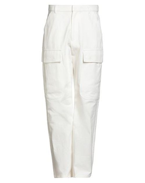 Man Pants White Size XL Organic cotton