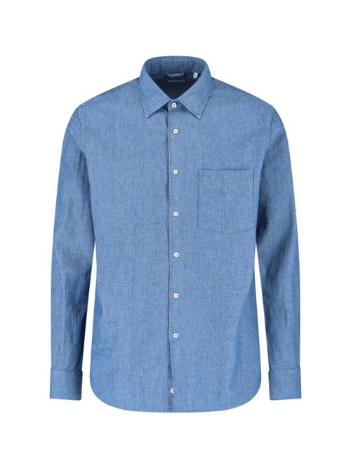 100% Cotton Button-Front Shirt