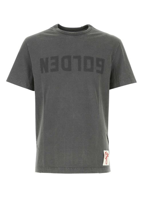 Cotton Logo T-Shirt — Gray