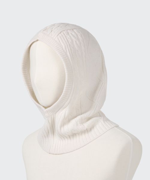 Lambswool Cable Knit Balaclava