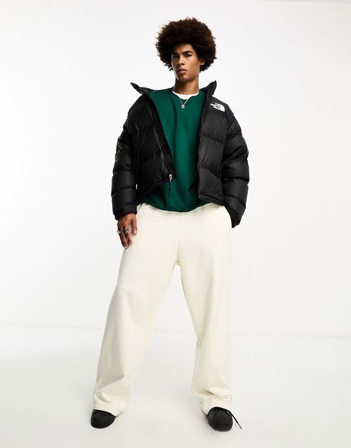 1996 Retro Nuptse down puffer jacket in black