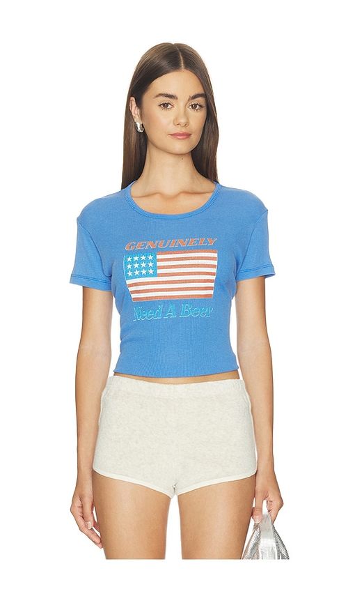 The laundry room camiseta genuinely need a beer en color azul S tambiÃ©n en XS, M